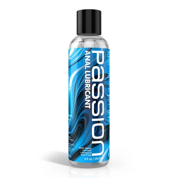 Passion Water-Based Anal Lubricant 8 oz bottle