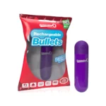 Screaming O Rechargeable Bullet Vibrator - Purple