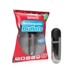 Screaming O Rechargeable Bullet Vibrator - Silver