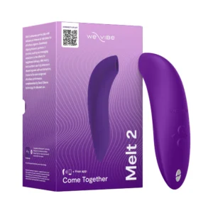 We-Vibe Melt 2 App-Controlled Clitoral Suction Toy - Purple