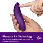 We-Vibe Melt 2 App-Controlled Clitoral Suction Toy - Purple