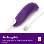 We-Vibe Melt 2 App-Controlled Clitoral Suction Toy - Purple