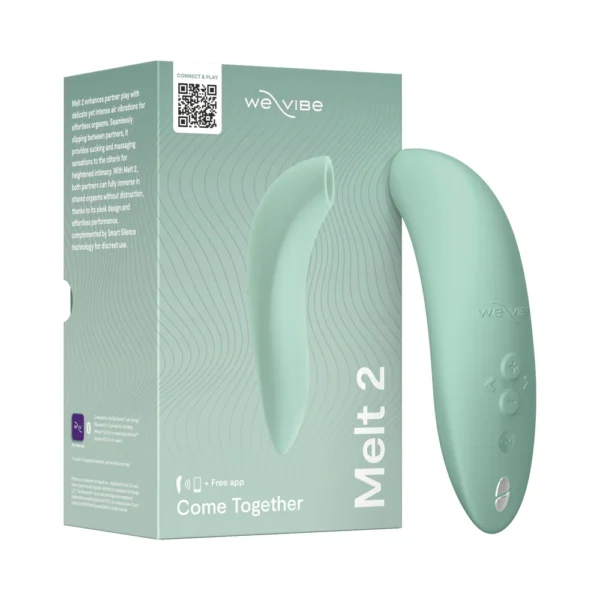 We-Vibe Melt 2 App-Controlled Clitoral Suction Toy - Sage